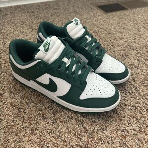 Michigan State Nike Dunk Sz 10.5